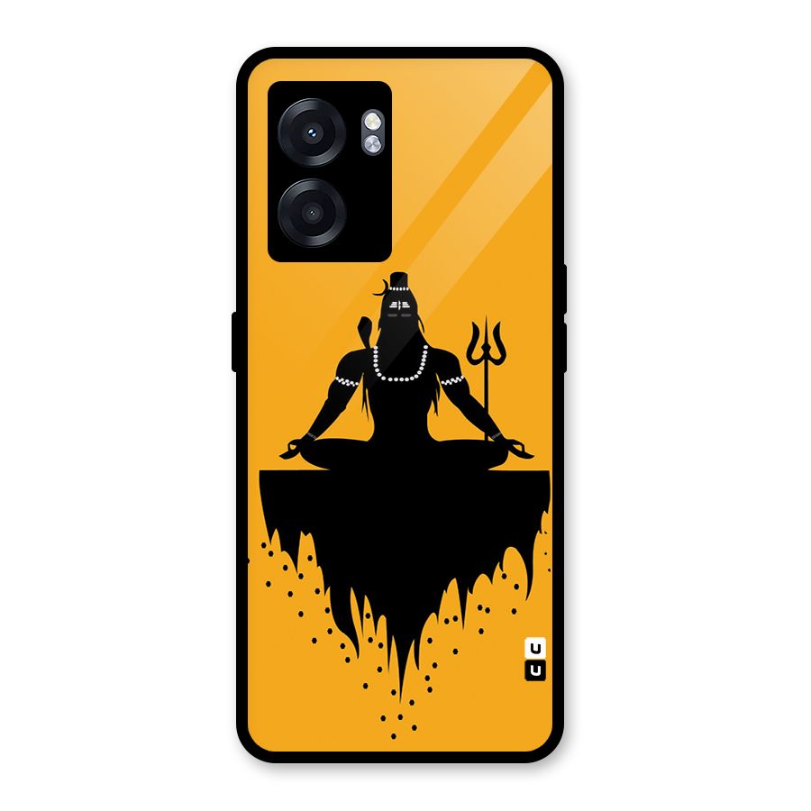 Shiva Meditation Glass Back Case for Realme Narzo 50 5G