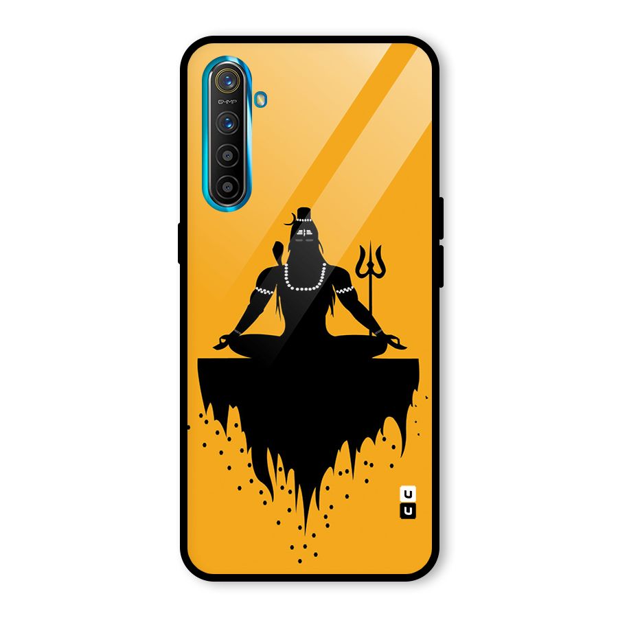 Shiva Meditation Glass Back Case for Realme X2