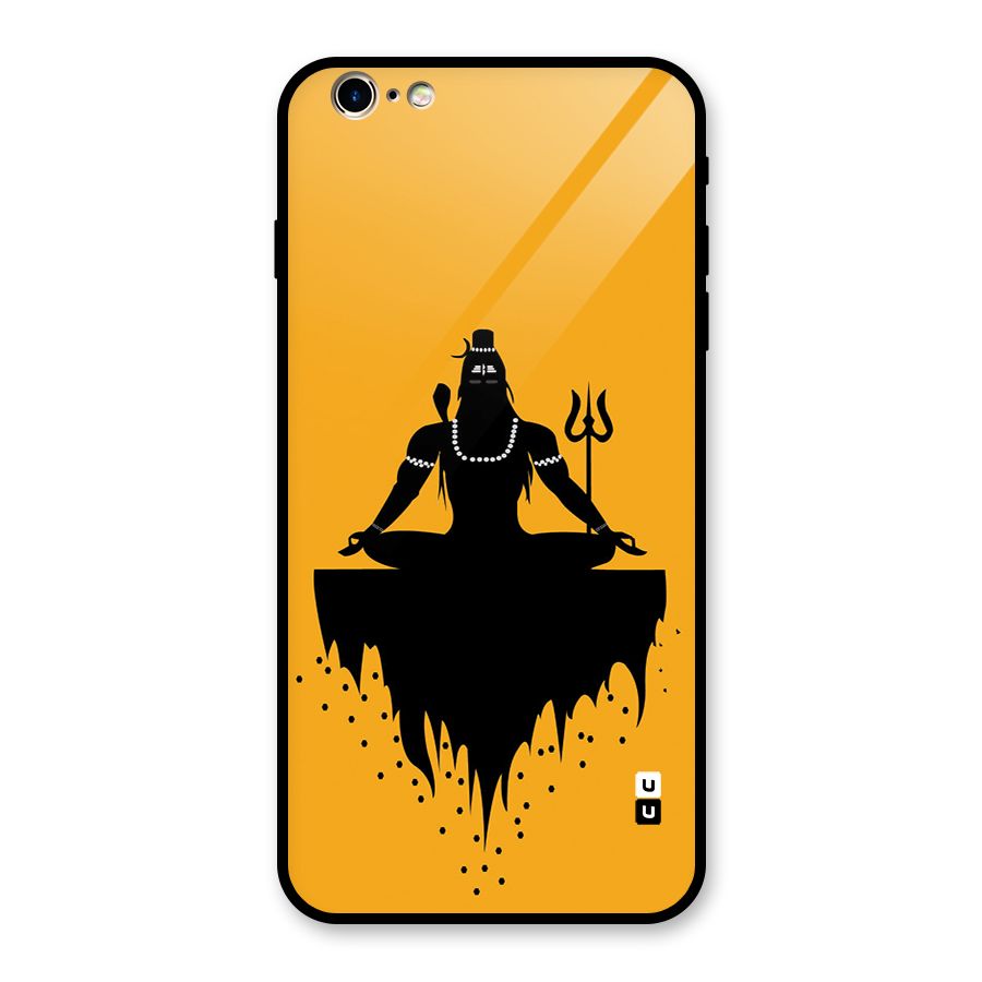 Shiva Meditation Glass Back Case for iPhone 6 Plus 6S Plus
