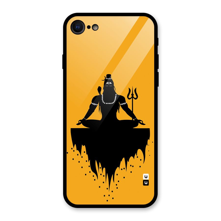 Shiva Meditation Glass Back Case for iPhone 7