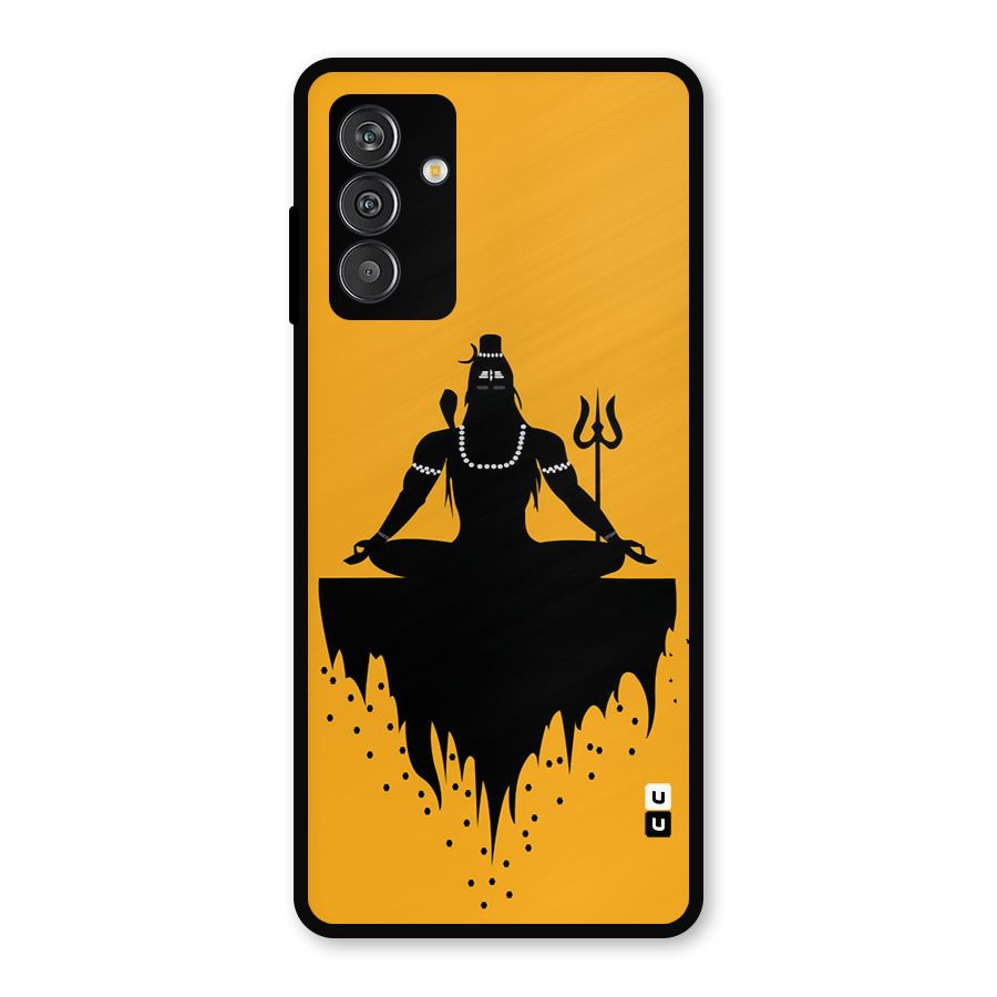 Shiva Meditation Metal Back Case for Galaxy M13