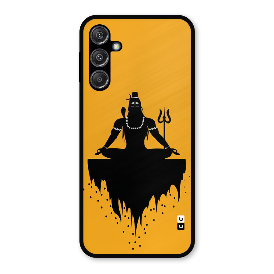 Shiva Meditation Metal Back Case for Galaxy M34 5G