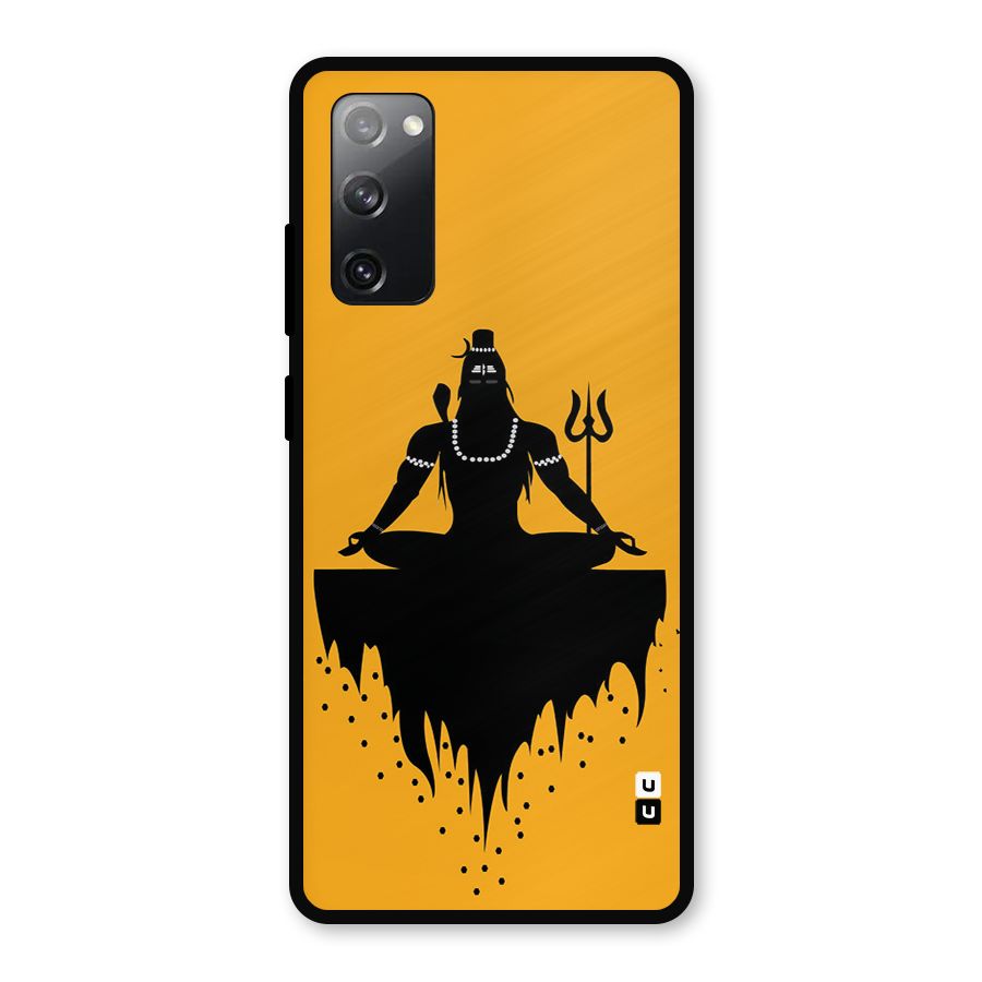 Shiva Meditation Metal Back Case for Galaxy S20 FE