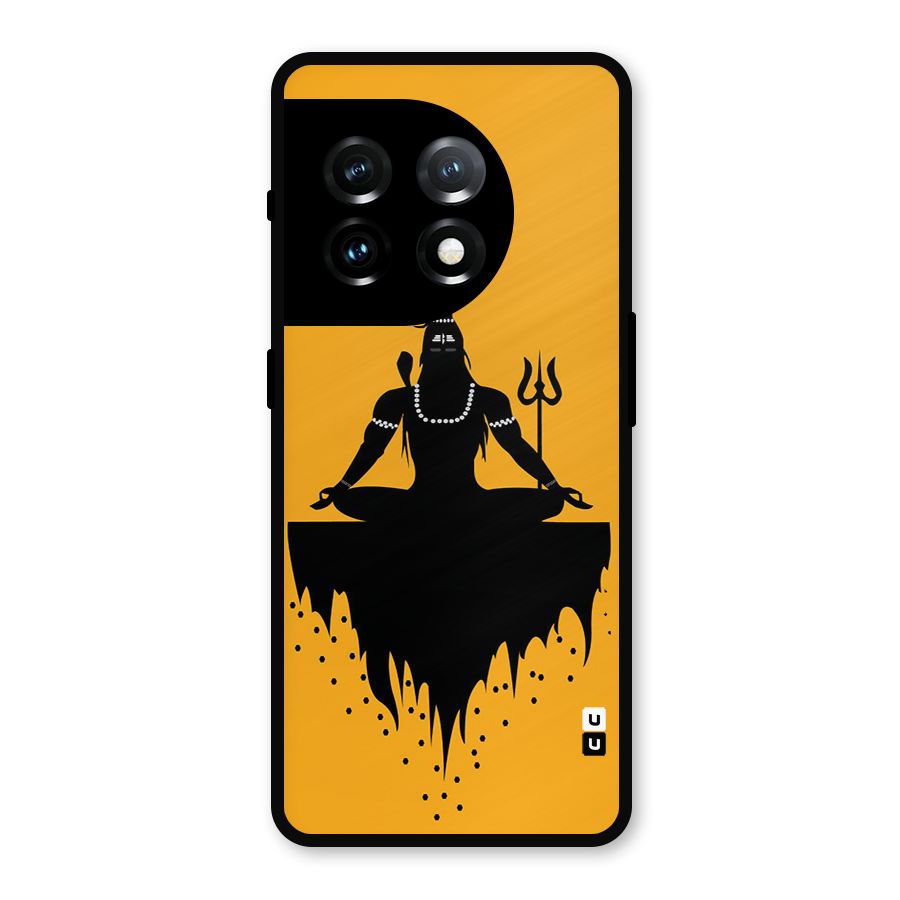 Shiva Meditation Metal Back Case for OnePlus 11