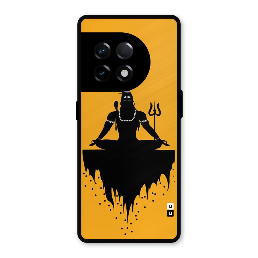 Shiva Meditation Metal Back Case for OnePlus 11R