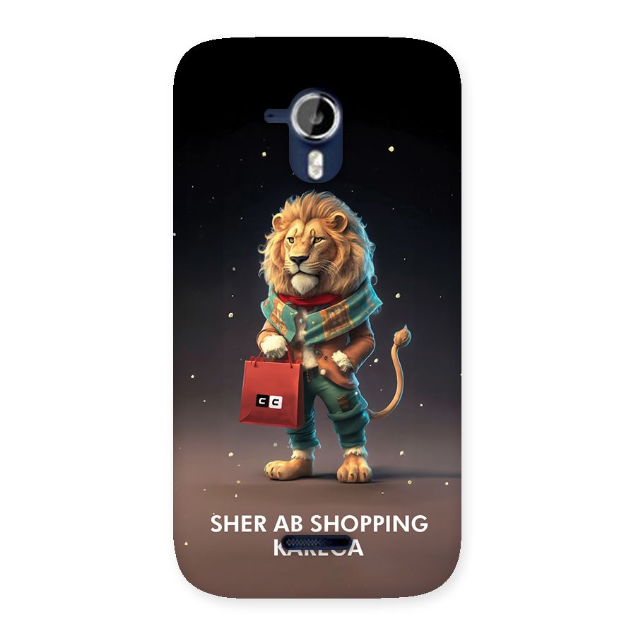 Shopping Sher Back Case for Canvas Magnus A117