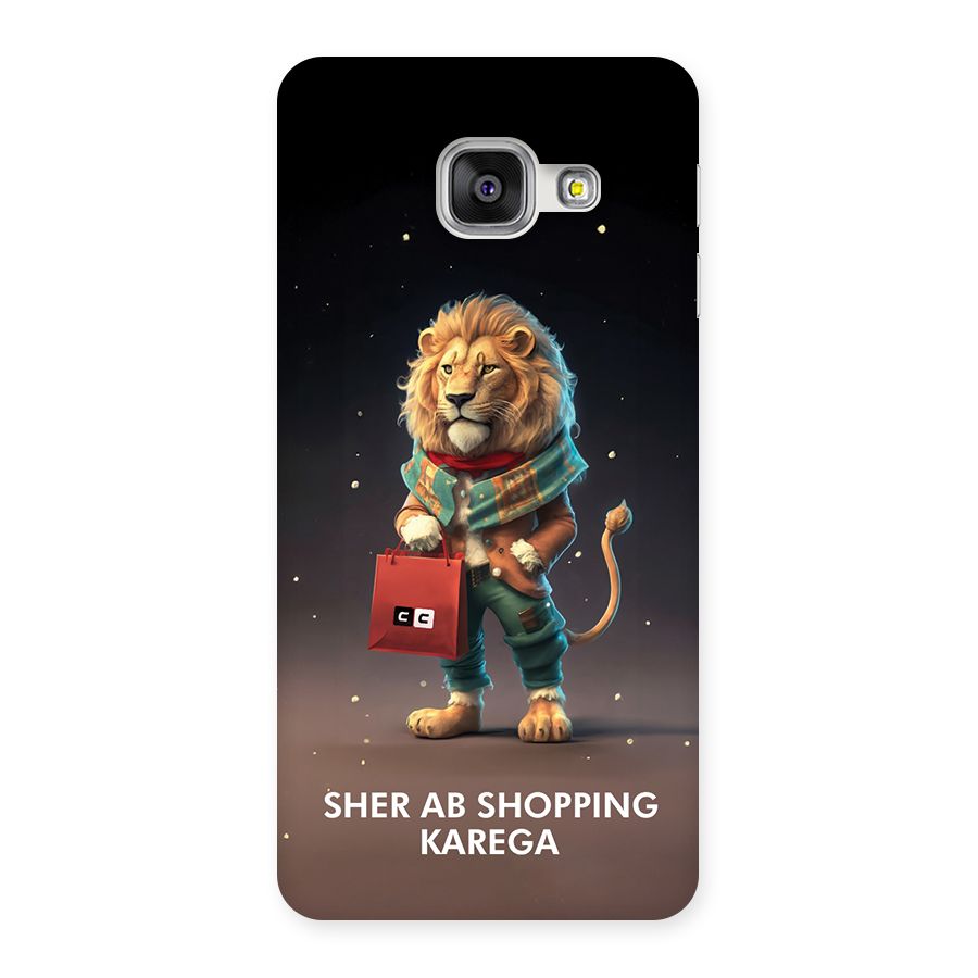 Shopping Sher Back Case for Galaxy A3 (2016)