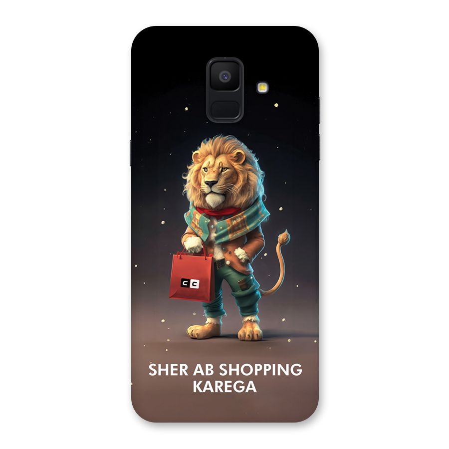 Shopping Sher Back Case for Galaxy A6 (2018)