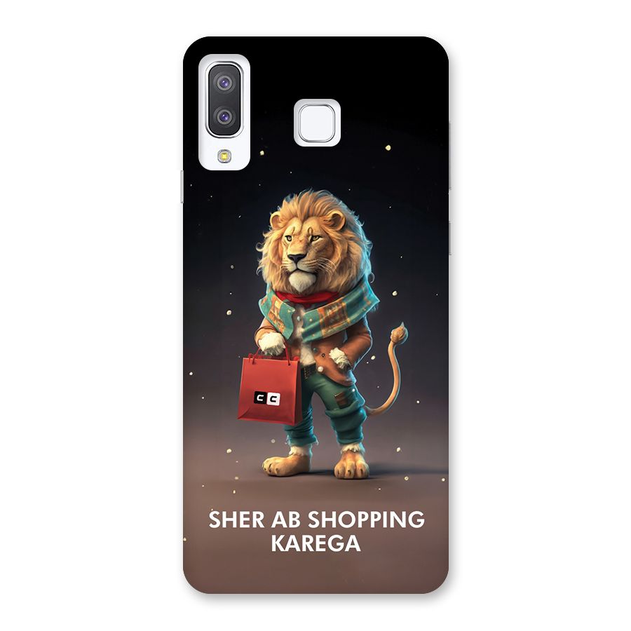 Shopping Sher Back Case for Galaxy A8 Star