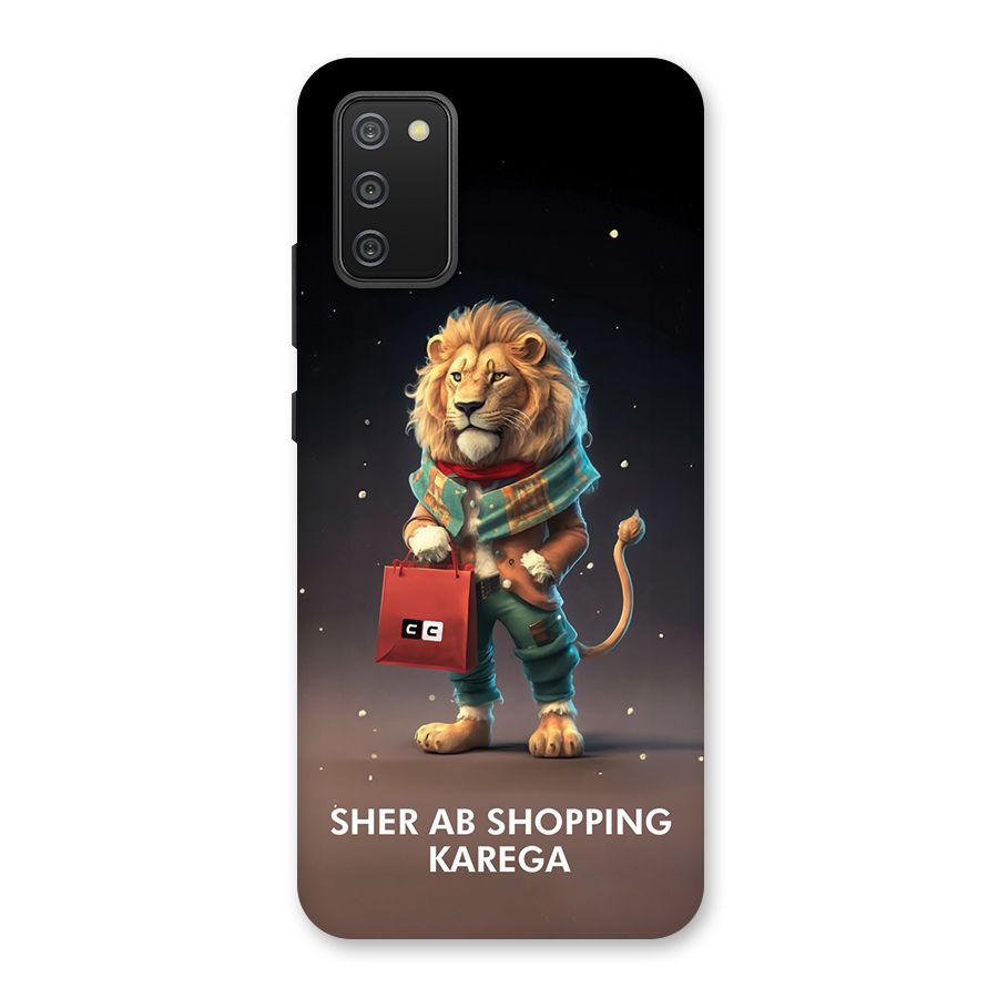 Shopping Sher Back Case for Galaxy M02s