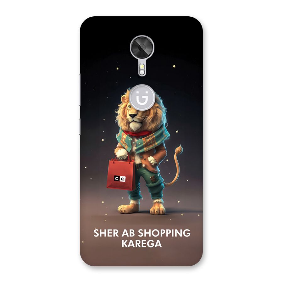 Shopping Sher Back Case for Gionee A1