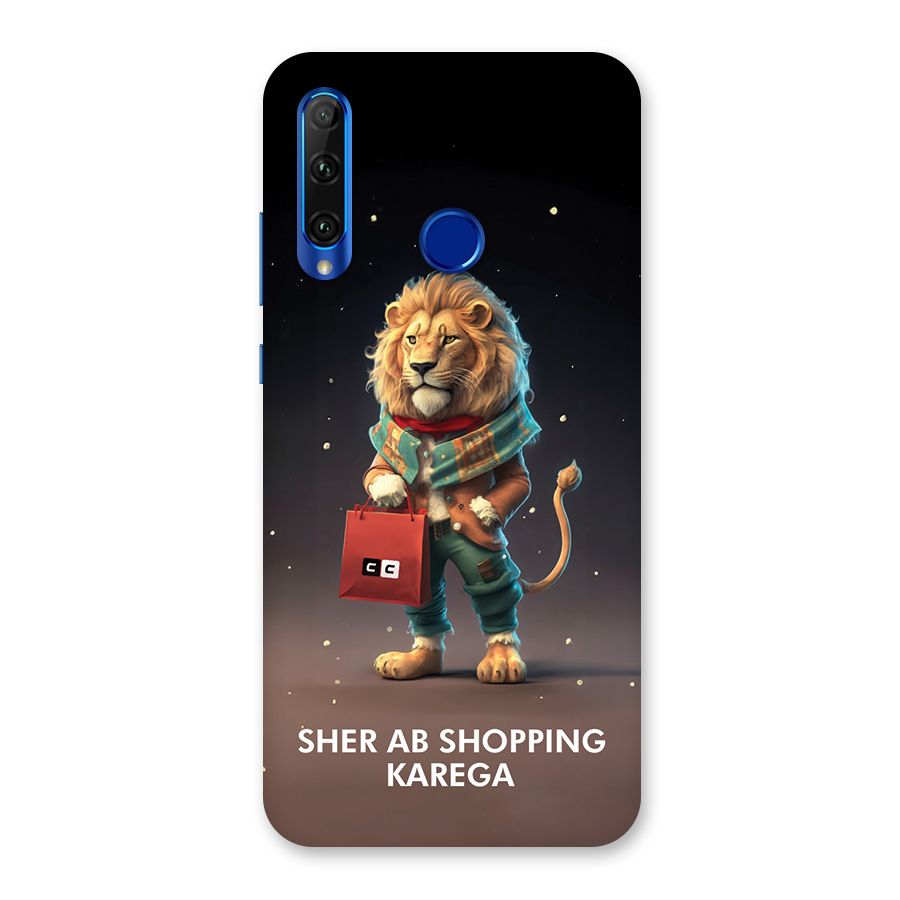 Shopping Sher Back Case for Honor 20i