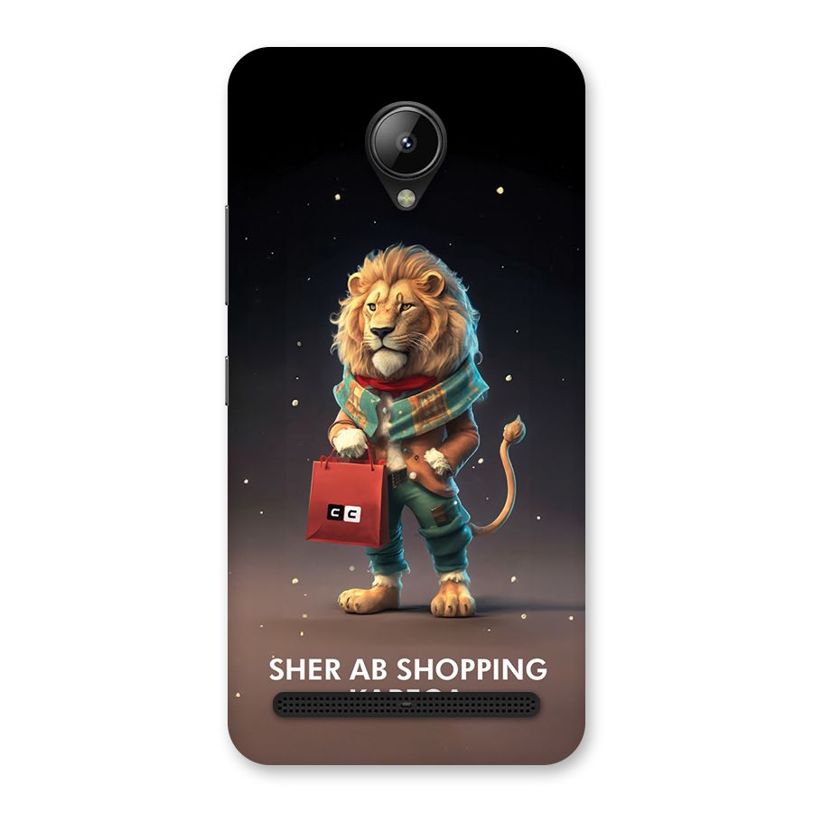 Shopping Sher Back Case for Lenovo C2