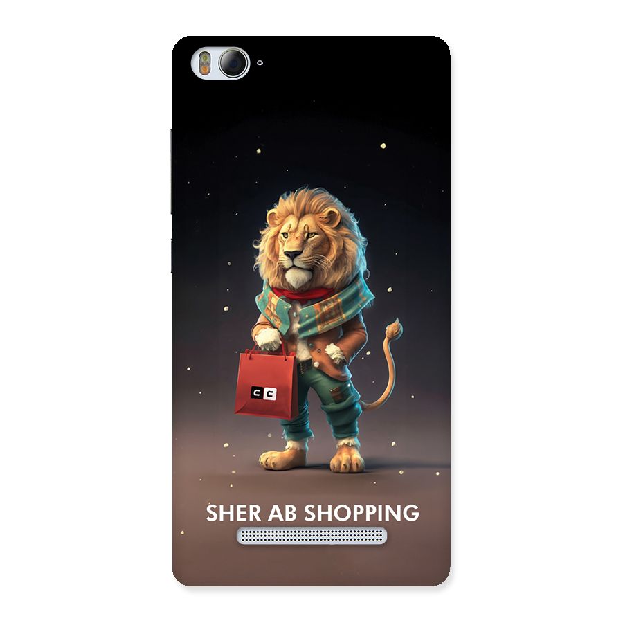 Shopping Sher Back Case for Mi4i