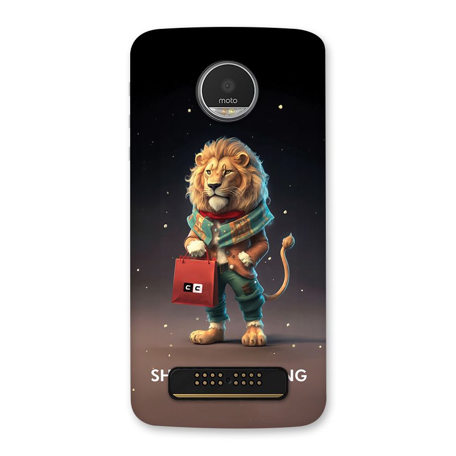 Shopping Sher Back Case for Moto Z Play