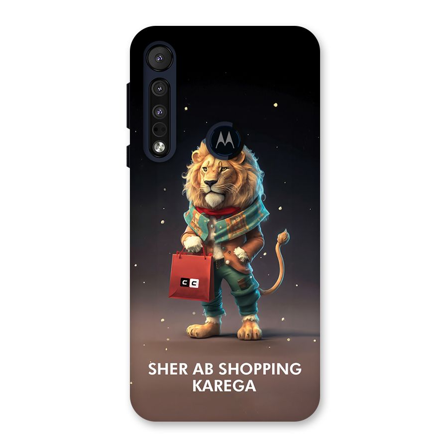 Shopping Sher Back Case for Motorola One Macro