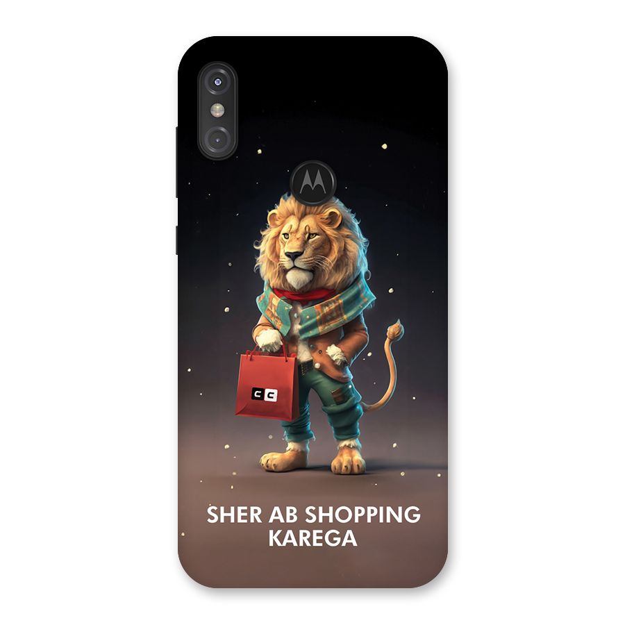 Shopping Sher Back Case for Motorola One Power