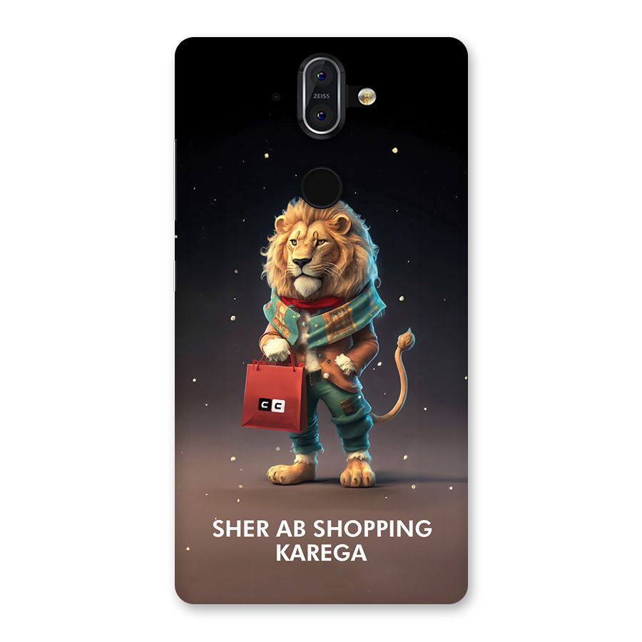 Shopping Sher Back Case for Nokia 8 Sirocco