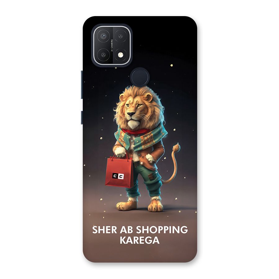 Shopping Sher Back Case for Oppo A15