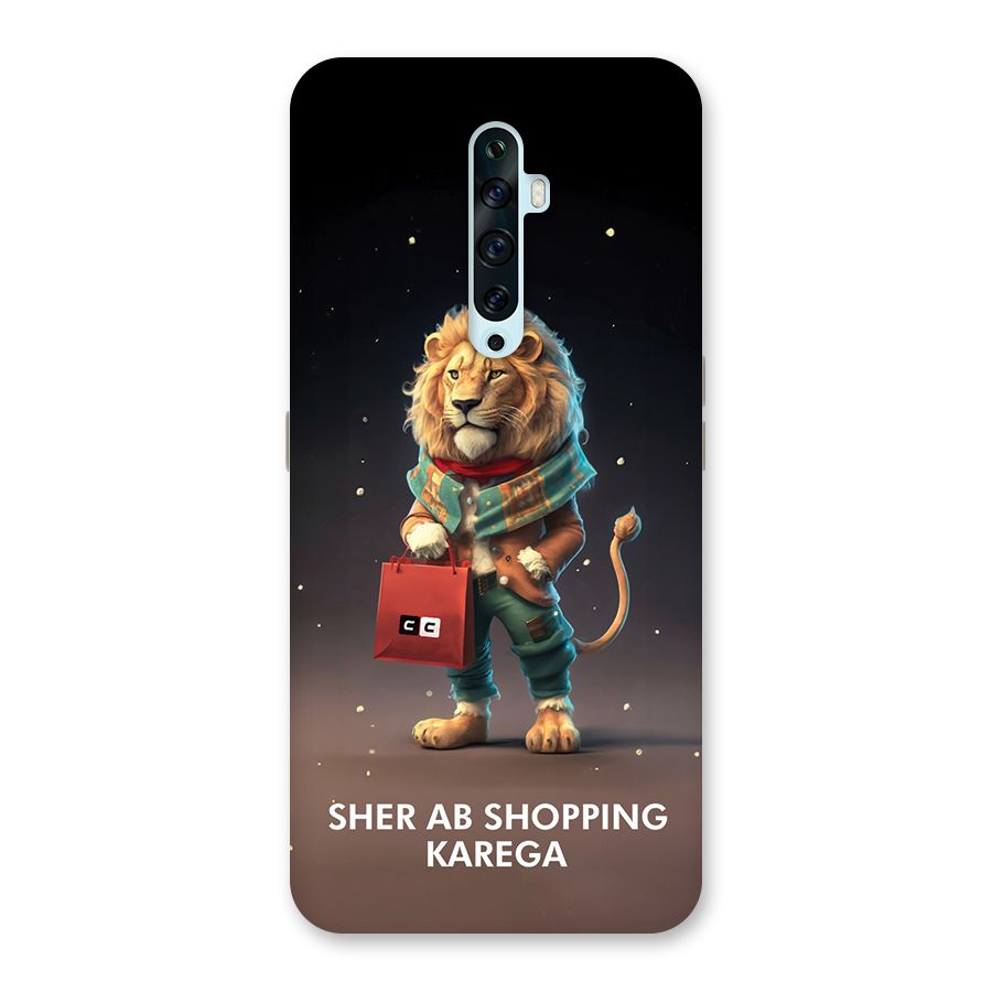 Shopping Sher Back Case for Oppo Reno2 F