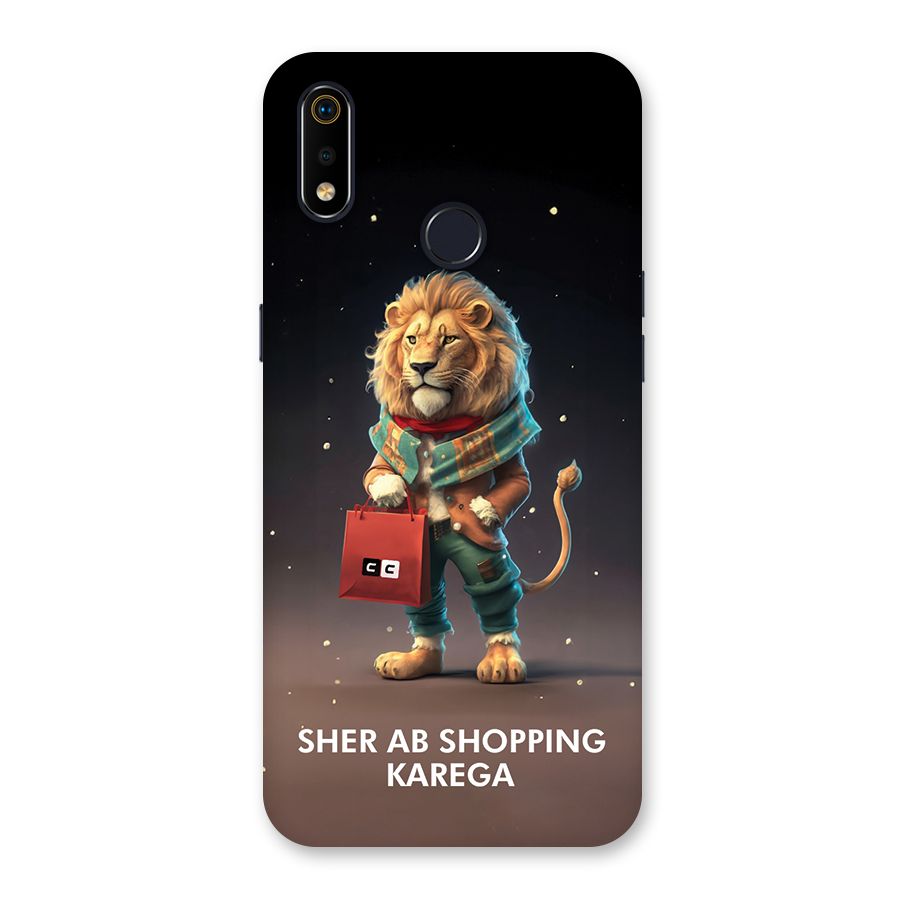 Shopping Sher Back Case for Realme 3i