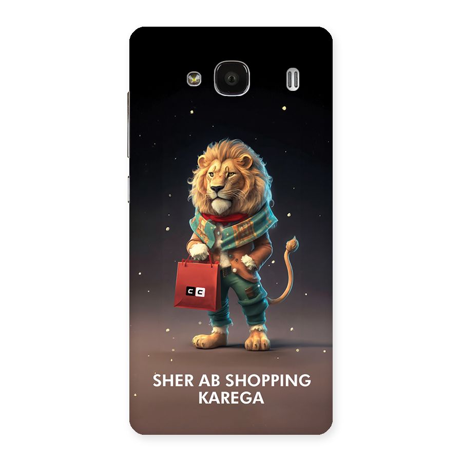 Shopping Sher Back Case for Redmi 2 Prime