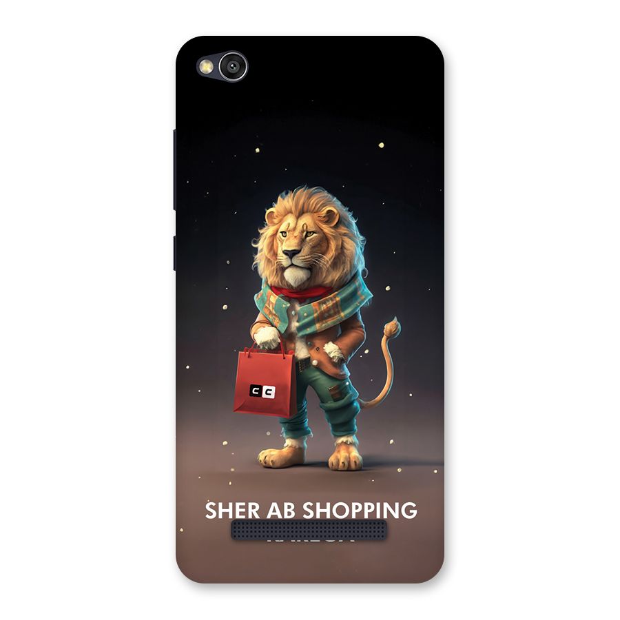 Shopping Sher Back Case for Redmi 4A