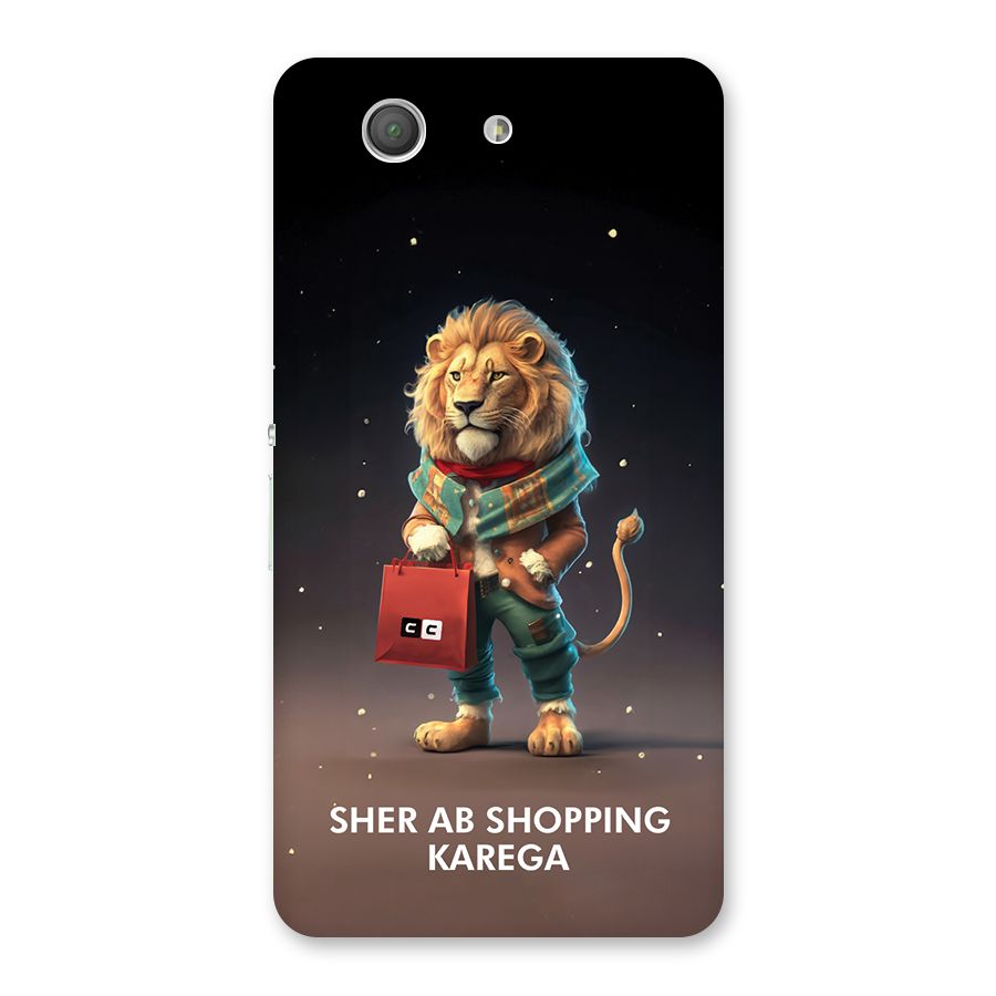 Shopping Sher Back Case for Xperia Z3 Compact