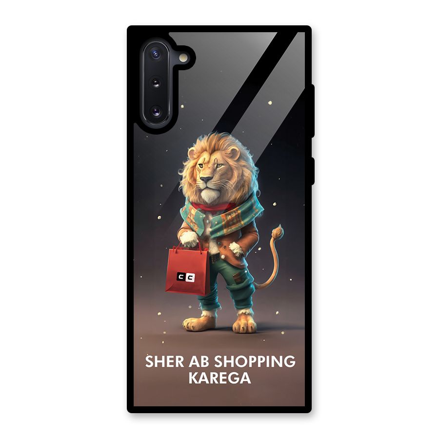 Shopping Sher Glass Back Case for Galaxy Note 10