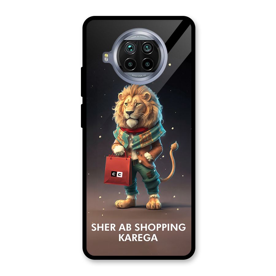 Shopping Sher Glass Back Case for Mi 10i