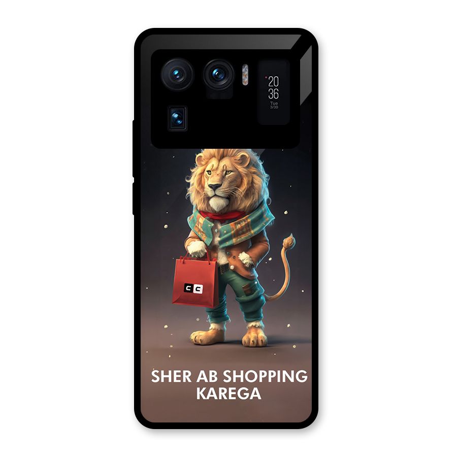 Shopping Sher Glass Back Case for Mi 11 Ultra