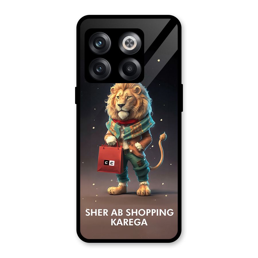 Shopping Sher Glass Back Case for OnePlus 10T