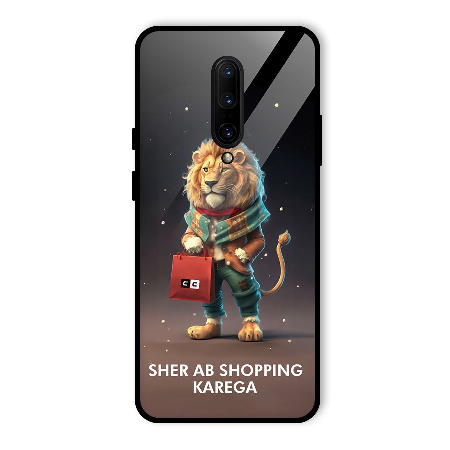 Shopping Sher Glass Back Case for OnePlus 7 Pro