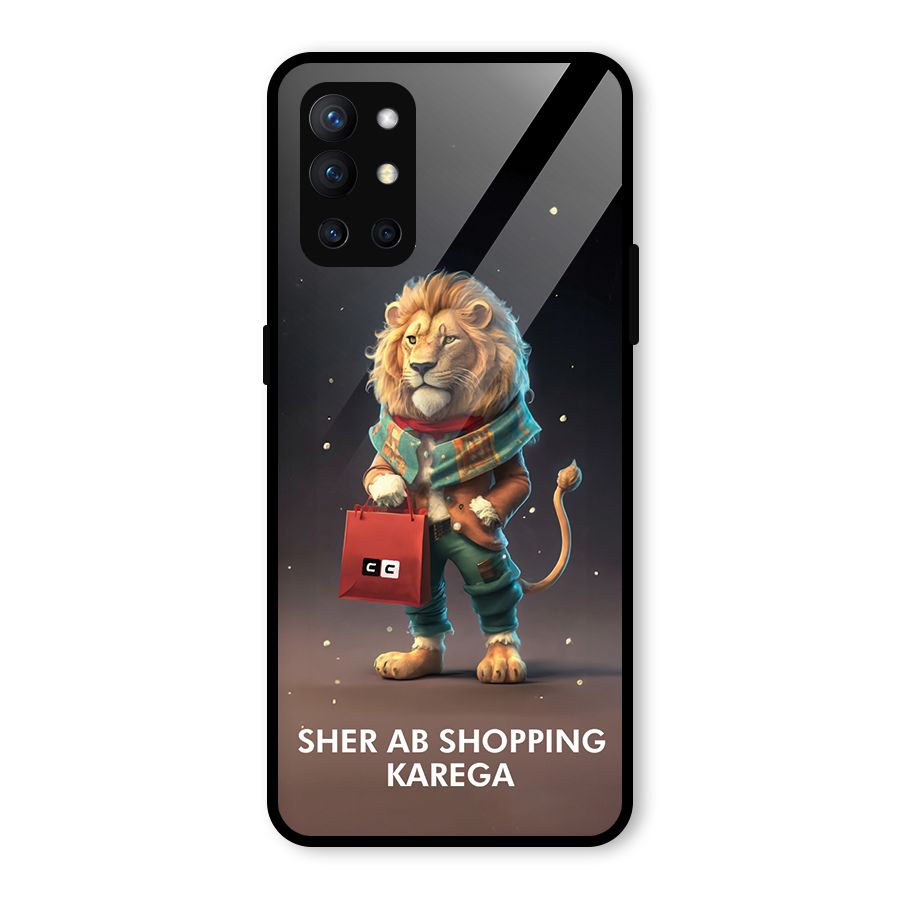 Shopping Sher Glass Back Case for OnePlus 9R