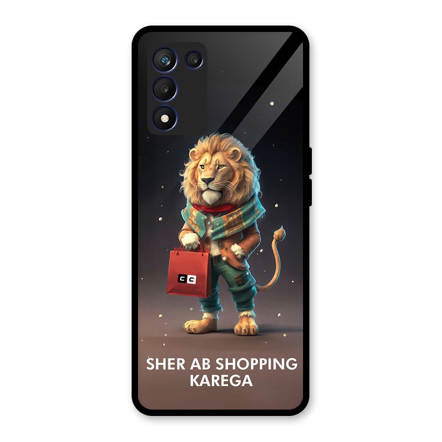 Shopping Sher Glass Back Case for Realme 9 5G Speed