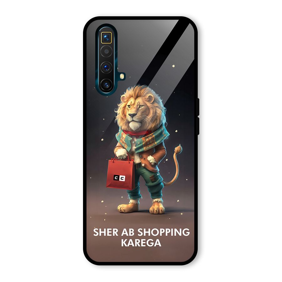Shopping Sher Glass Back Case for Realme X3 SuperZoom