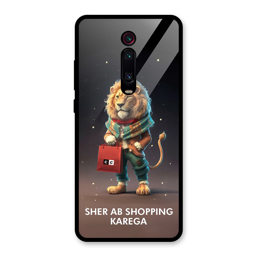 Shopping Sher Glass Back Case for Redmi K20 Pro