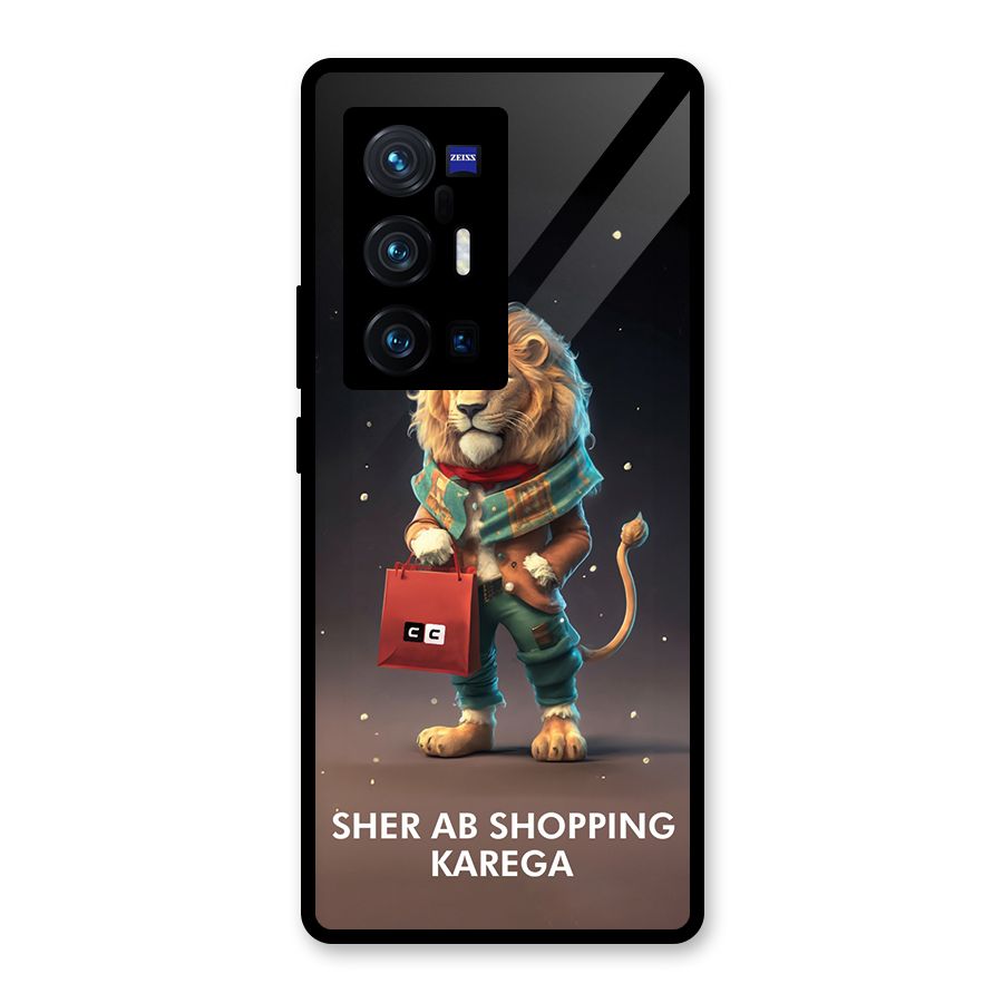 Shopping Sher Glass Back Case for Vivo X70 Pro Plus