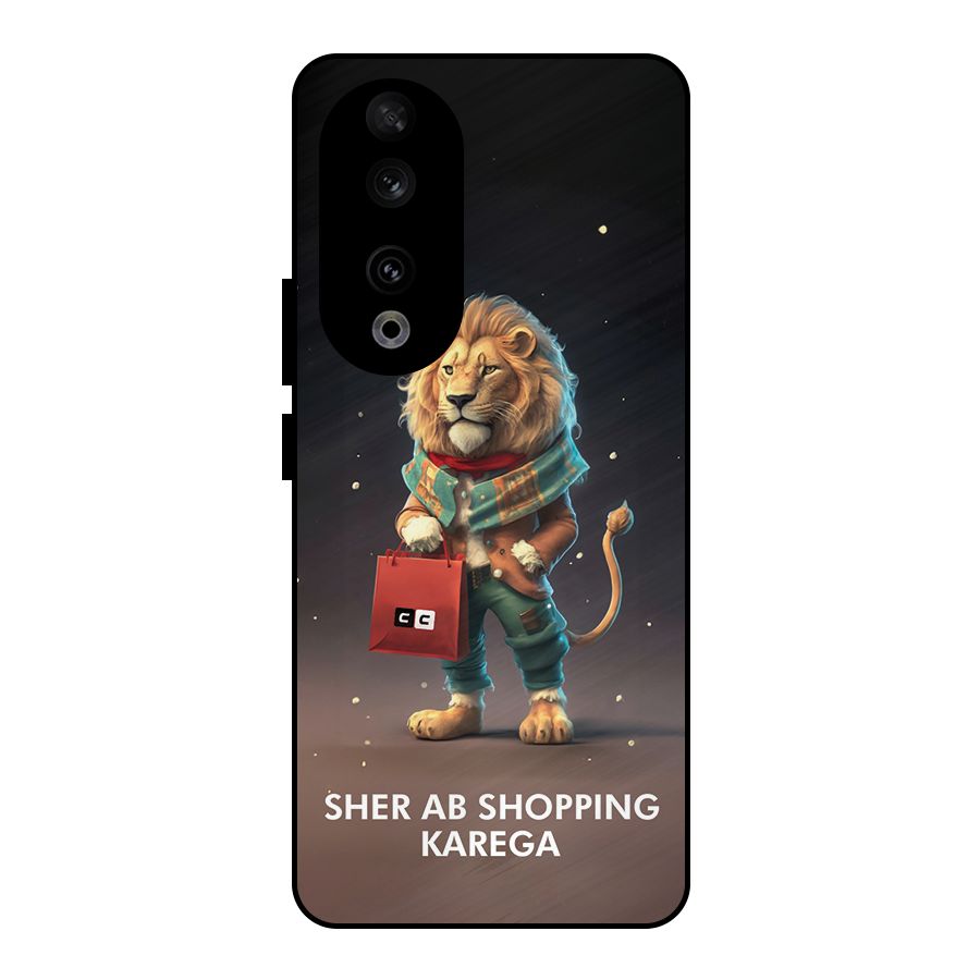 Shopping Sher Metal Back Case for Honor 90