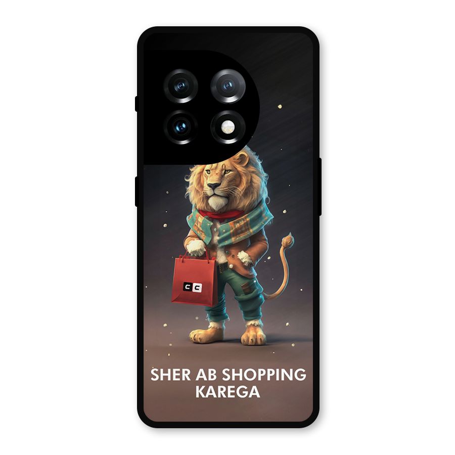 Shopping Sher Metal Back Case for OnePlus 11