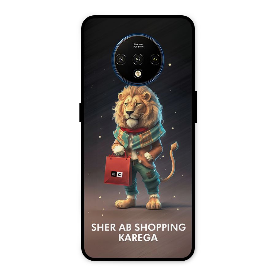 Shopping Sher Metal Back Case for OnePlus 7T