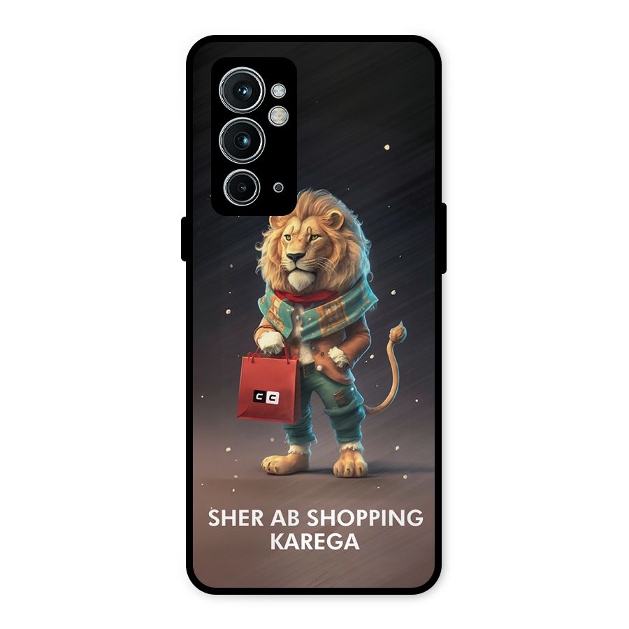 Shopping Sher Metal Back Case for OnePlus 9RT 5G