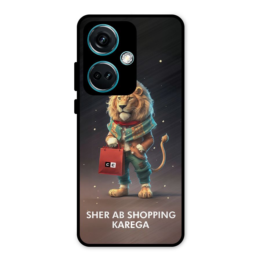 Shopping Sher Metal Back Case for OnePlus Nord CE 3 5G