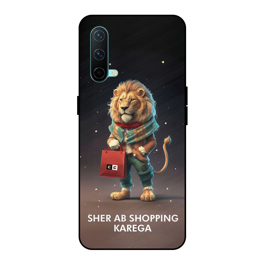 Shopping Sher Metal Back Case for OnePlus Nord CE 5G