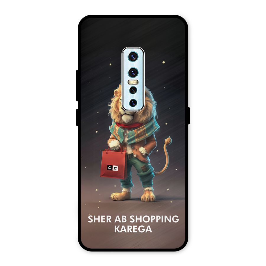 Shopping Sher Metal Back Case for Vivo V17 Pro