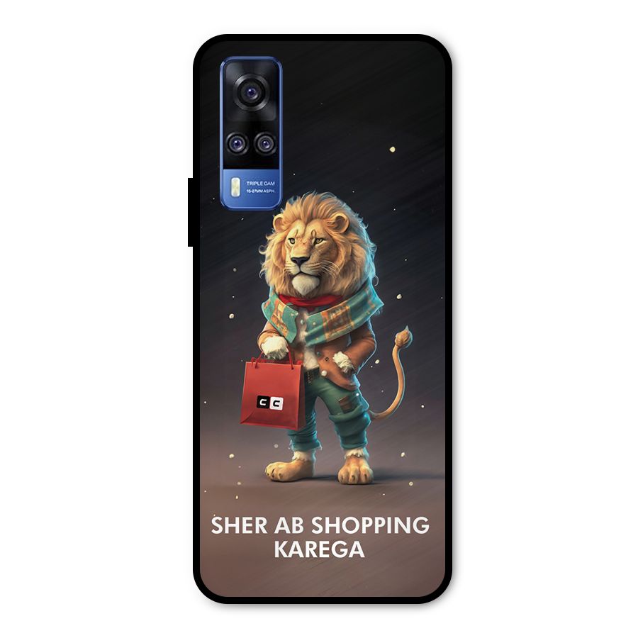 Shopping Sher Metal Back Case for Vivo Y51A