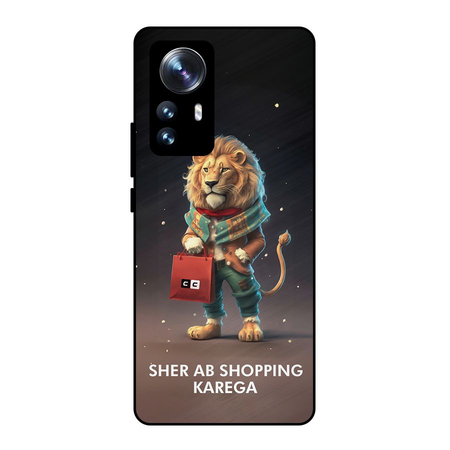 Shopping Sher Metal Back Case for Xiaomi 12 Pro