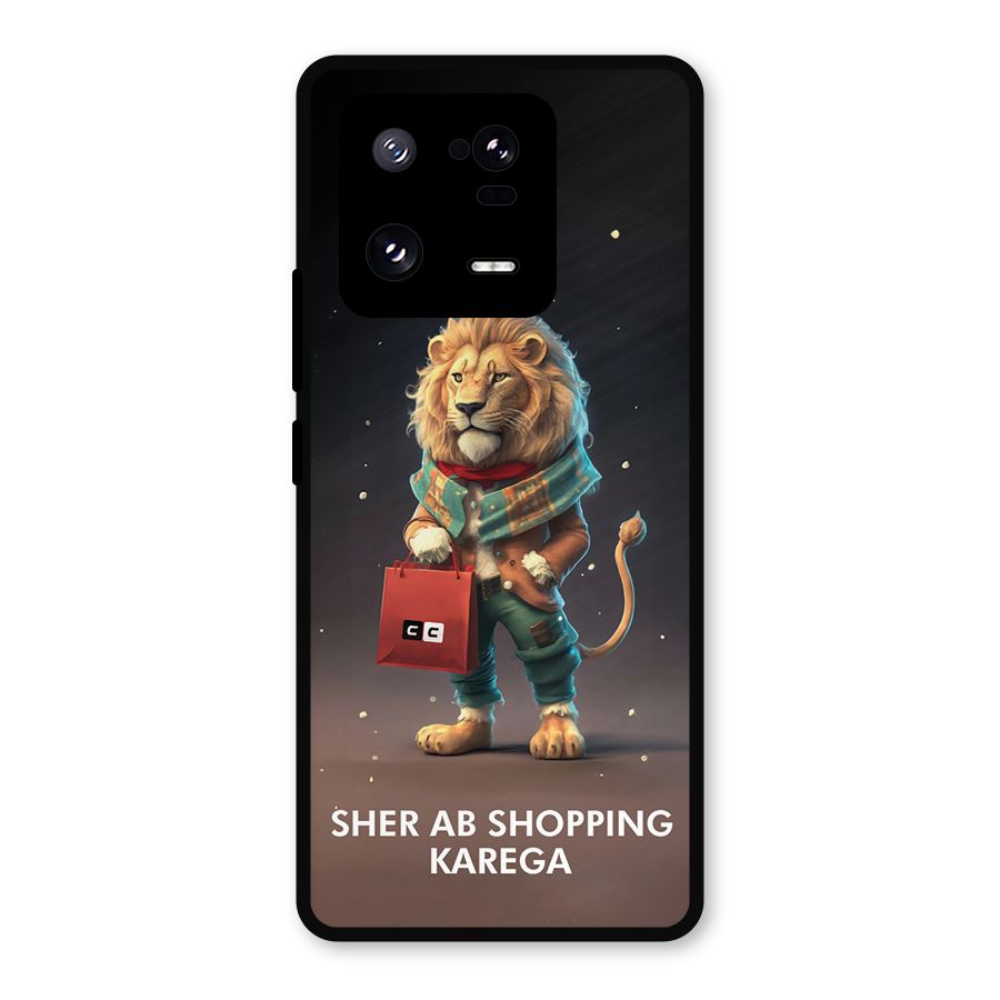 Shopping Sher Metal Back Case for Xiaomi 13 Pro