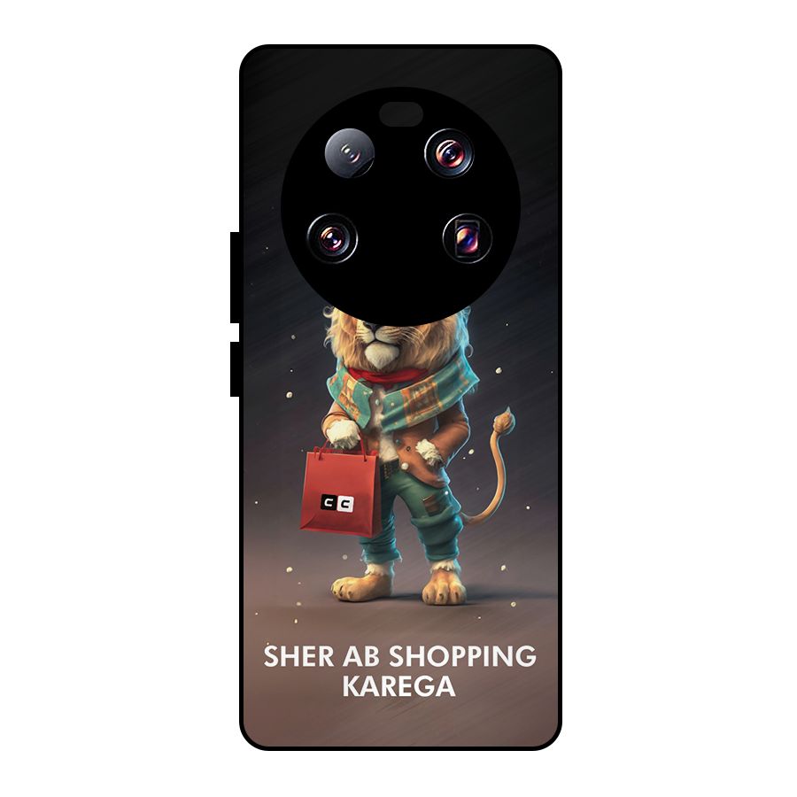Shopping Sher Metal Back Case for Xiaomi 13 Ultra