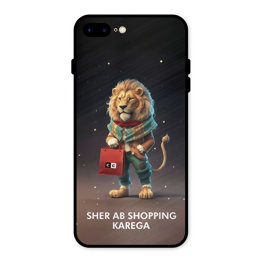 Shopping Sher Metal Back Case for iPhone 7 Plus